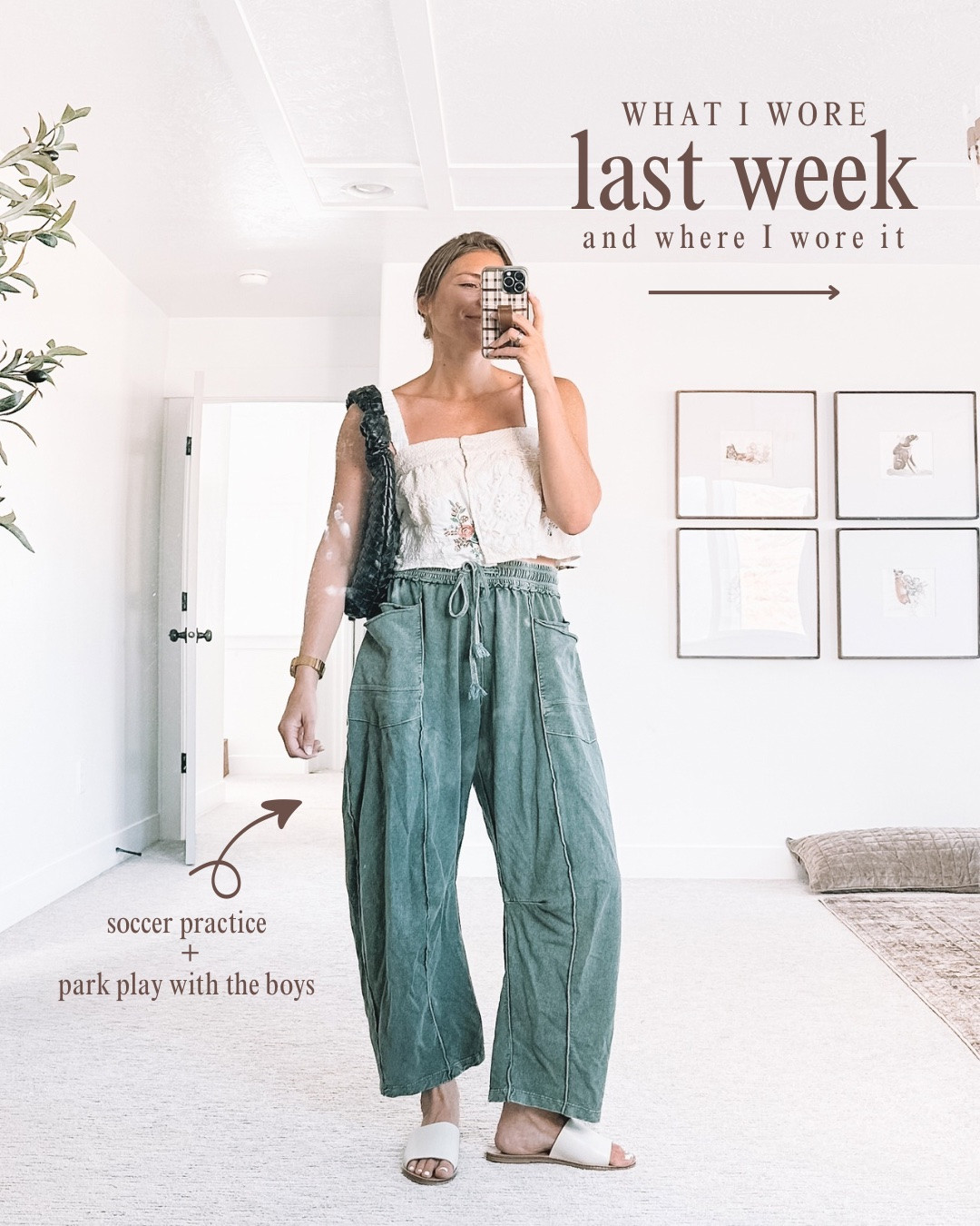 What I Wore Last Week 🤍

#LTKgrwm #LTKootd #LTKmomlife