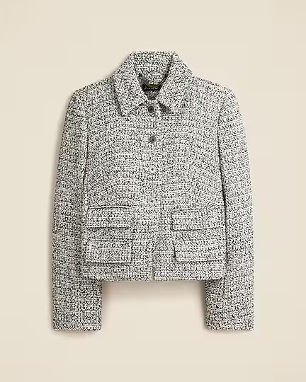 Lucie jacket in marled tweed | J. Crew US
