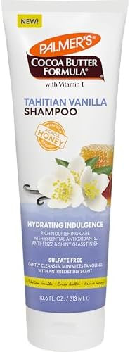 Palmer's Cocoa Butter Formula, Tahitian Vanilla Hair Shampoo,(10.6 Fl Oz), Hydrating & Moisturizi... | Amazon (US)
