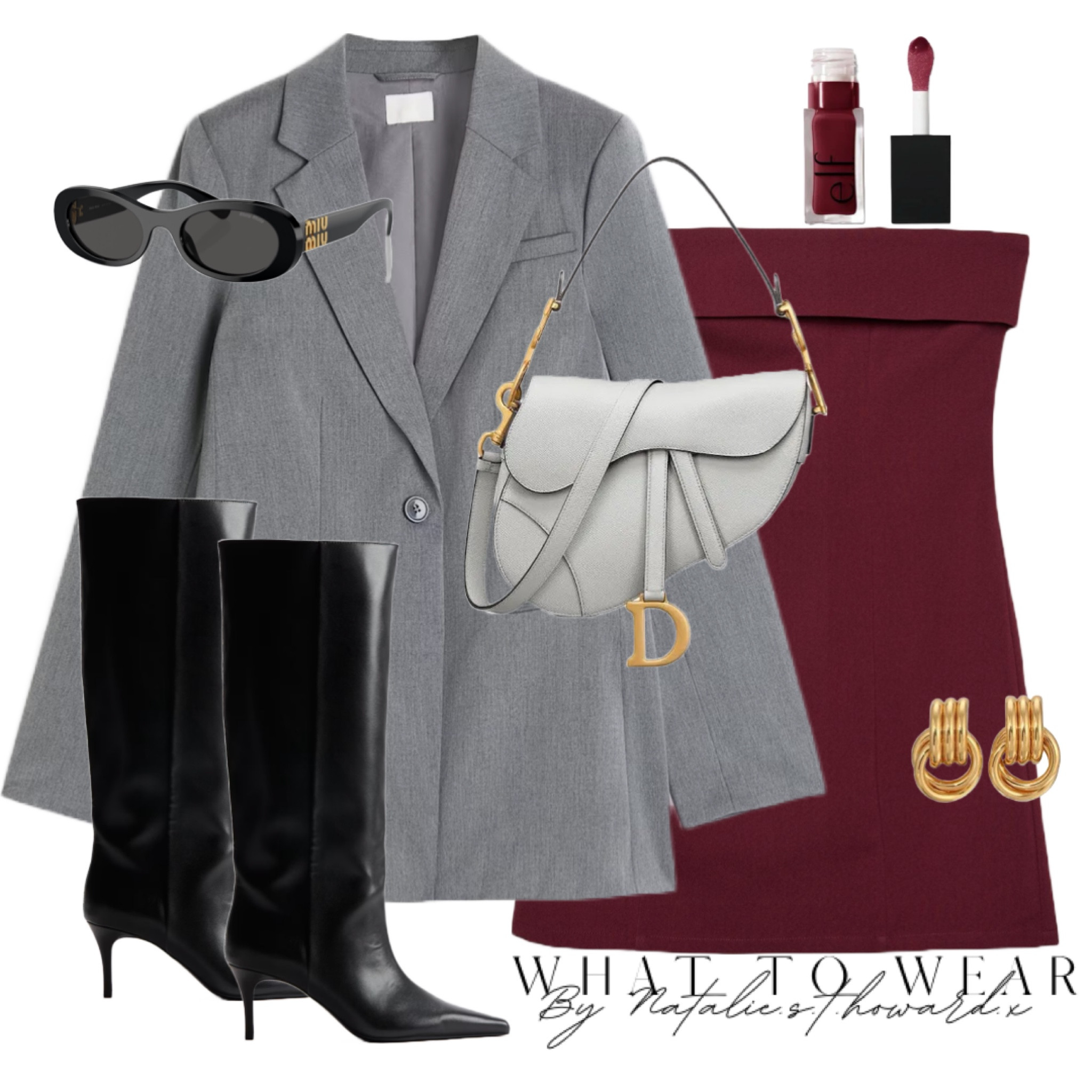 How cute is this burgundy dress 😍 perfect for day night or a girls brunch. I love the burgundy and grey blazer combo xx

#LTKautumn #LTKstyletip #LTKuk