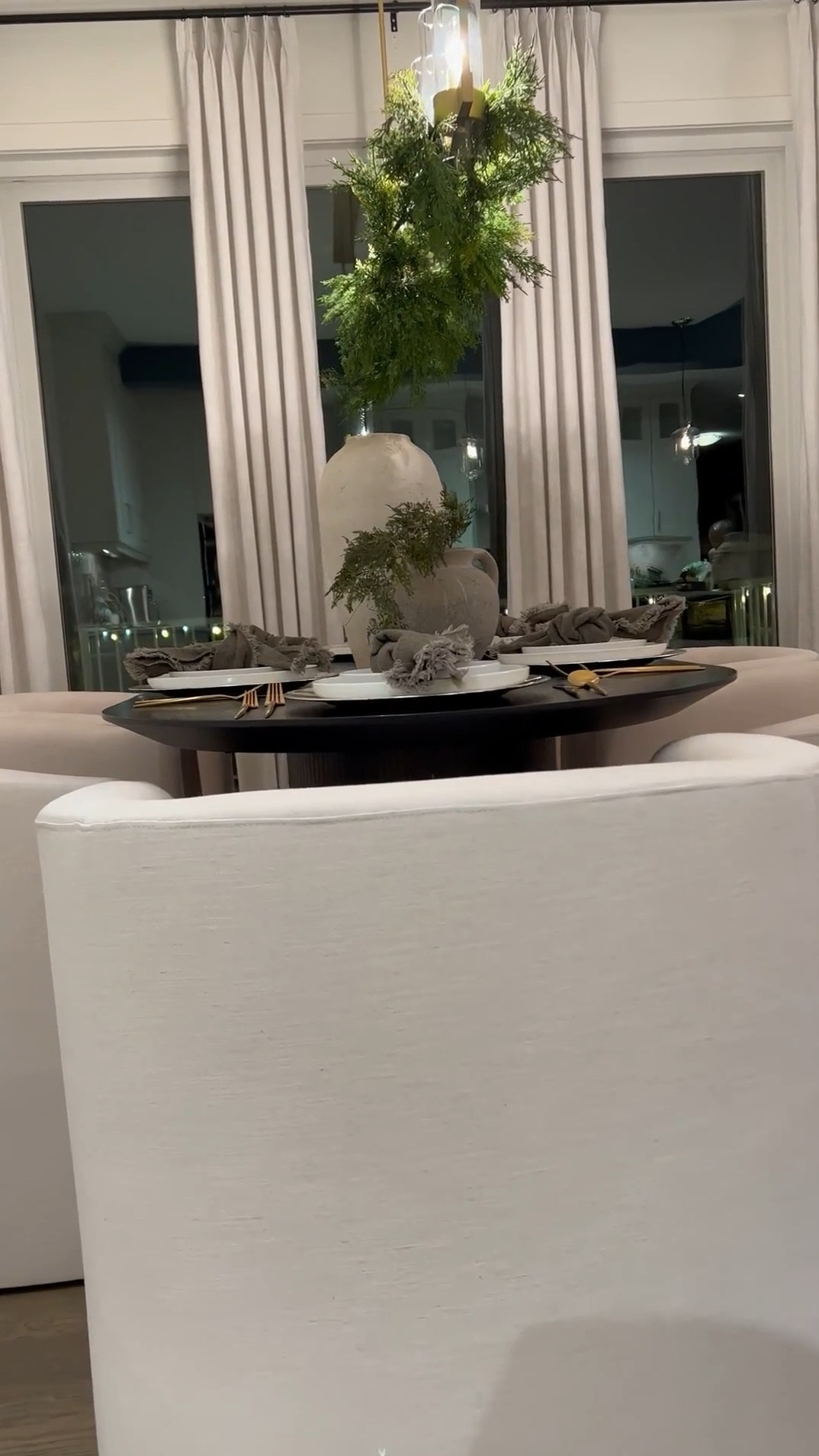 🫶🏽💕 My drapes are in Beige white. ladded two studio Mcgee garlands on the sides of my chandelier

Click below to shop the look.☺️

#LTKsalealert #LTKstyletip #LTKhome
