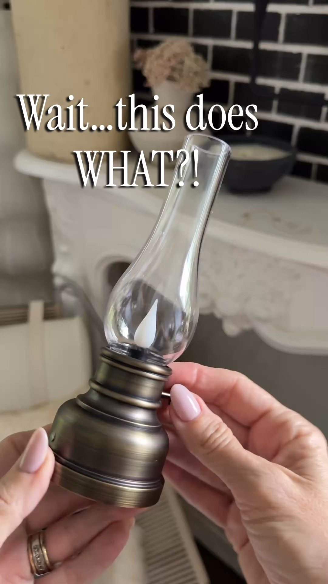 Grab this before it’s gone! The coziest little nightlight for Fall and Winter! Dimmable, flickering and you can move it anywhere! Amazon find

#LTKSeasonal #LTKHome #LTKSaleAlert