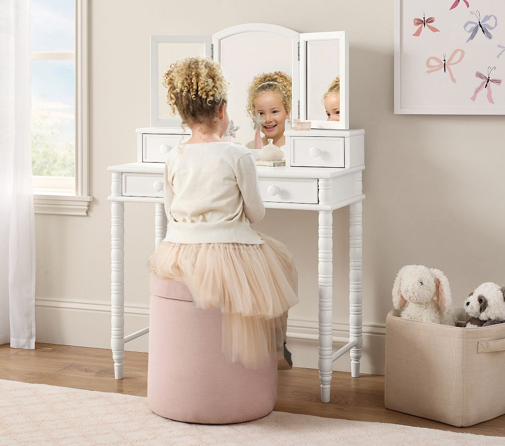 Elsie Play Vanity (33w x 51h") | Pottery Barn Kids