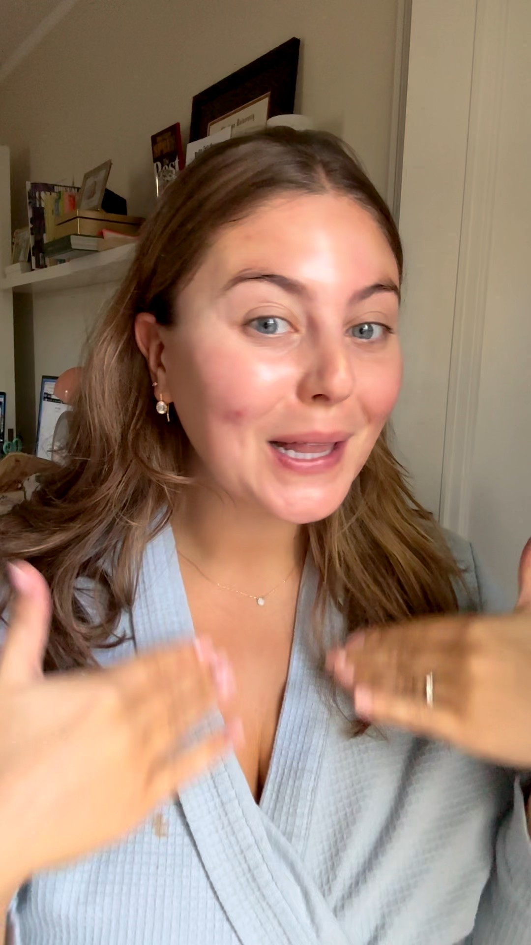 Let’s do my makeup! Sharing everything I’ve been using and loving lately. Wearing size XL in robe (don’t mind the stain 🤦‍♀️). Sharing my shades below! 

Tula primer - sunrise
NARS foundation - L4 Deauville 
Trish McEvoy eye base - bare 
NARS concealer - custard 
Jane Iradel concealer - 4N
Dior bronzer sculpt stick - 03 Medium 
Laura Mercier under eye powder - shade 1
Gucci bronzer - shade 3
YSL blush - 87/make me blush 
Benefit brow gel - shade 3
Dior highlight palette - 001 Universal 

#LTKStyleTip #LTKBeauty #LTKPlusSize