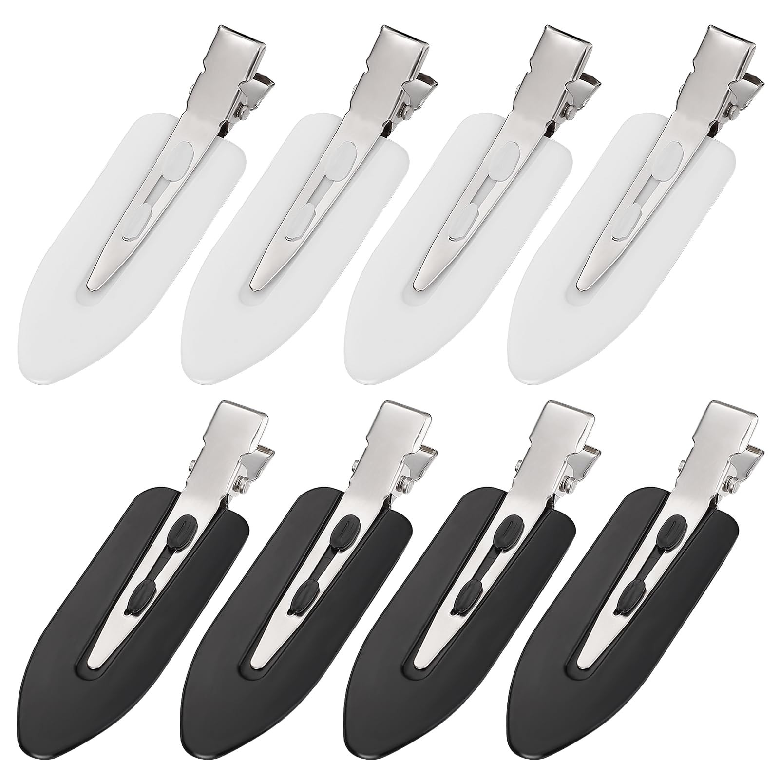 8Pcs No Bend No Crease Hair Clips - Styling Duck Bill Clips Alligator Hair Barrettes for Styling ... | Amazon (US)