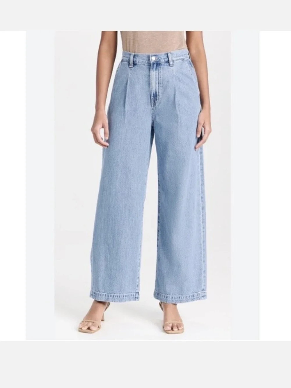 New Madewell The Harlow Wide Leg Jean Size 27 | Poshmark