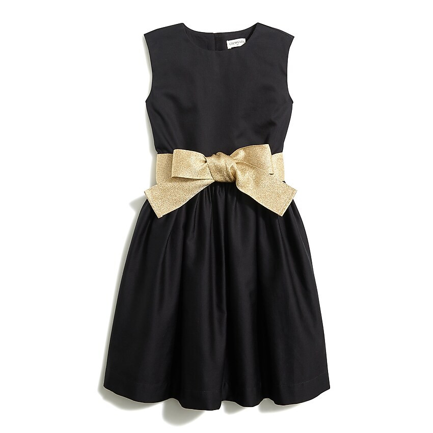 Cotton dress with sash | J.Crew Factory