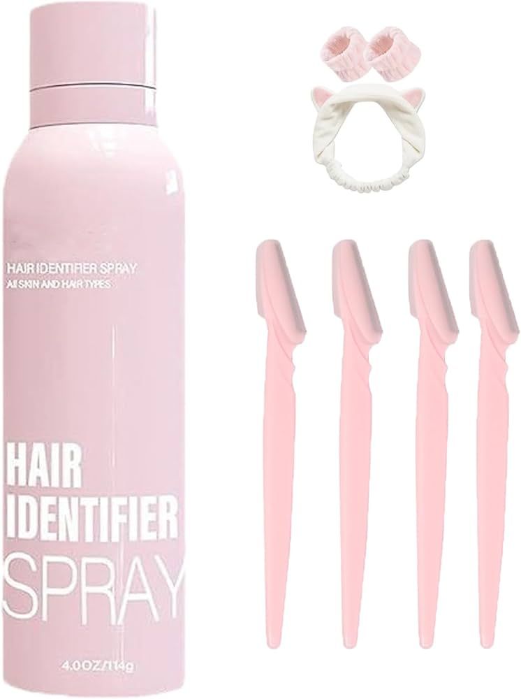 Zquwopk Sknbody Hair Identifier Spray, Sknbody Hair Identifier Spray for Face Dermaplaning, Skinb... | Amazon (US)