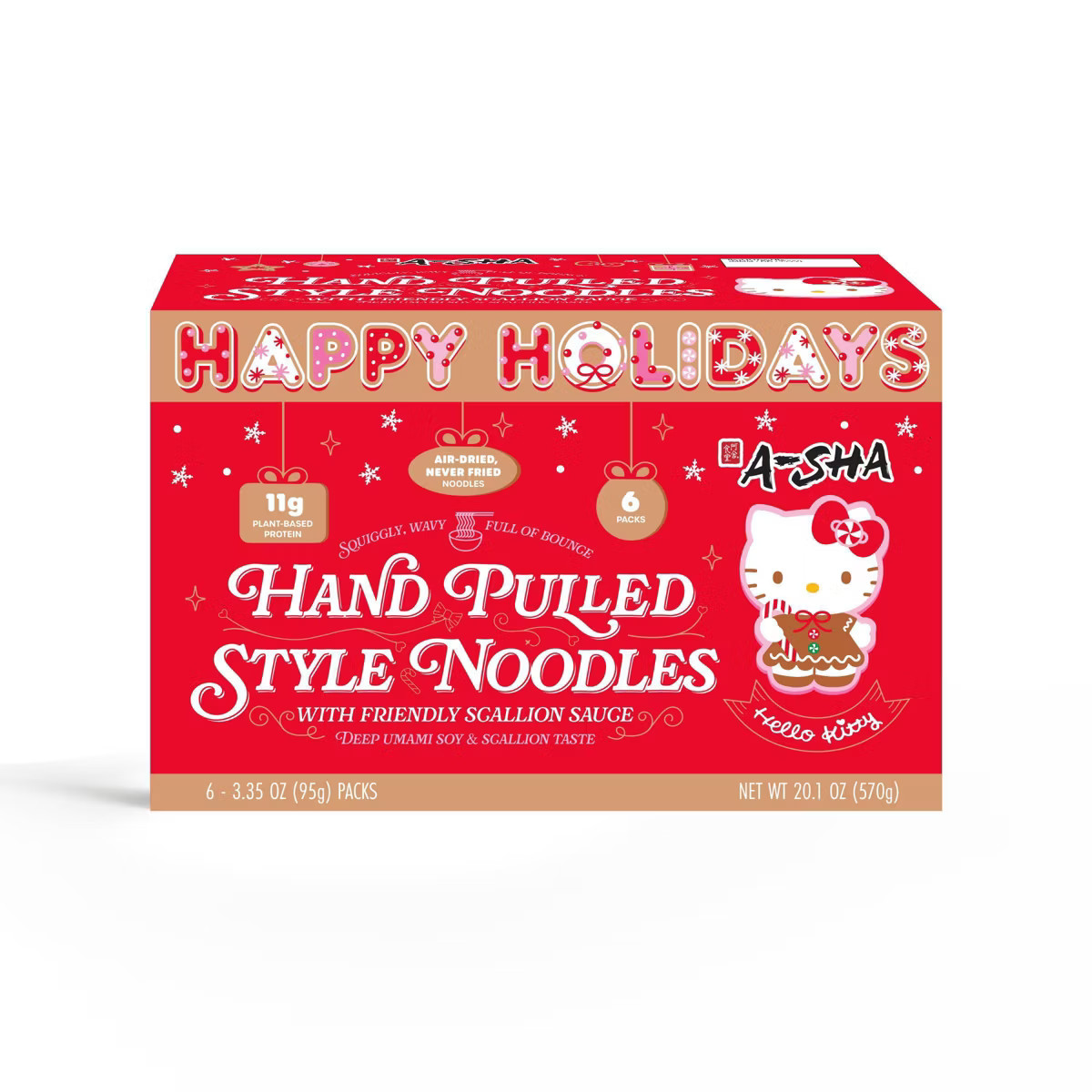 A-SHA Hello Kitty Noodles - 6pk / 20.1oz | Target