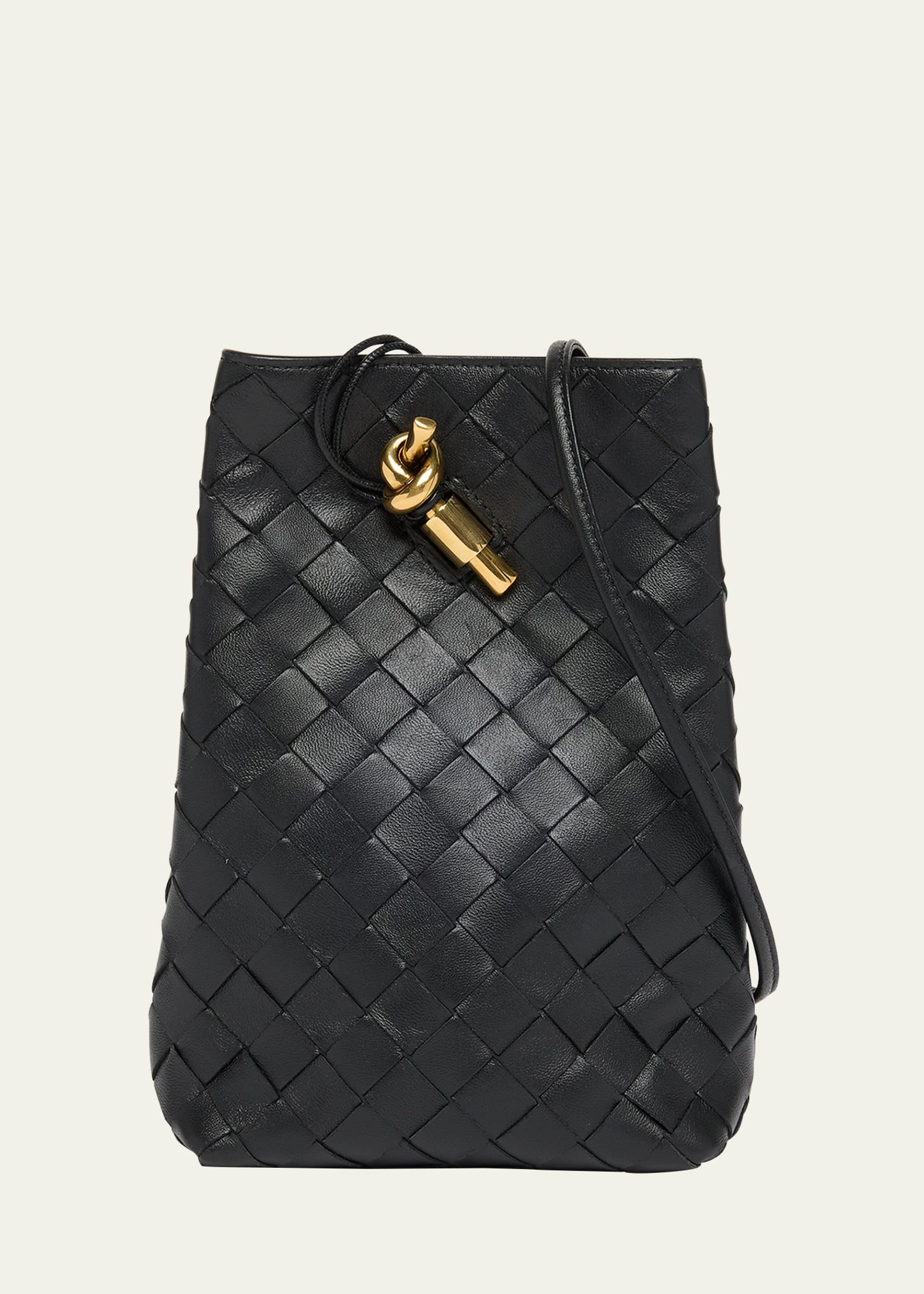 Bottega Veneta Andiamo Phone Pouch Crossbody Bag | Bergdorf Goodman