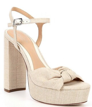 Antonio Melani x Born on Fifth Laurie Linen Platform Dress Sandals | Dillard's | Dillards
