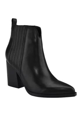 Marc Fisher Women's Maree Booties, Black, 9.5M | Belk