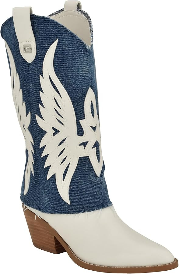GUESS Women's Raegan Western Boot | Amazon (US)