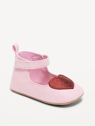 Faux-Suede Ankle-Strap Ballet Flat Shoes for Baby | Old Navy (US)