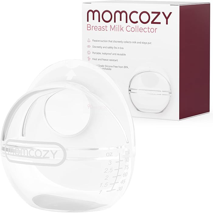 Momcozy Breast Milk Collector, Milk Collectors for Breastfeeding, Reusable Breast Milk Shells, Si... | Amazon (US)