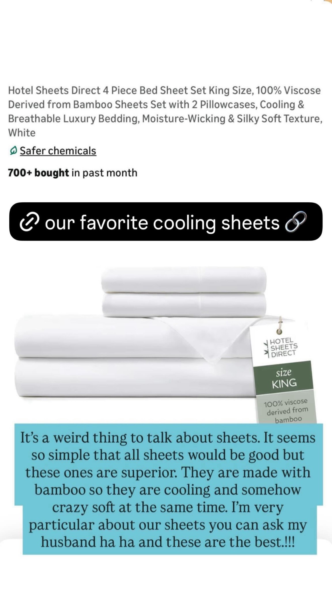 Cooling Sheets
Bed Sheets 
Bedroom 

#LTKHome