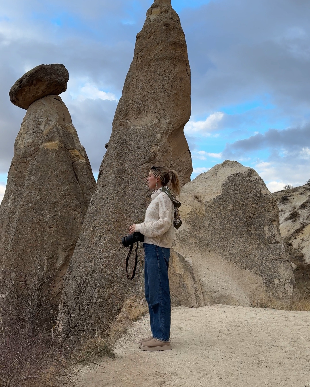 Cappadocia in the winter ☁️🩷

#LTKgiftguide #LTKtravel #LTKwinter