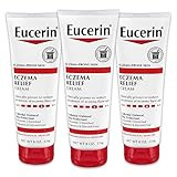Eucerin Eczema Relief Cream - Full Body Lotion for Eczema-Prone Skin - 8 oz Tube, Pack of 3 | Amazon (US)