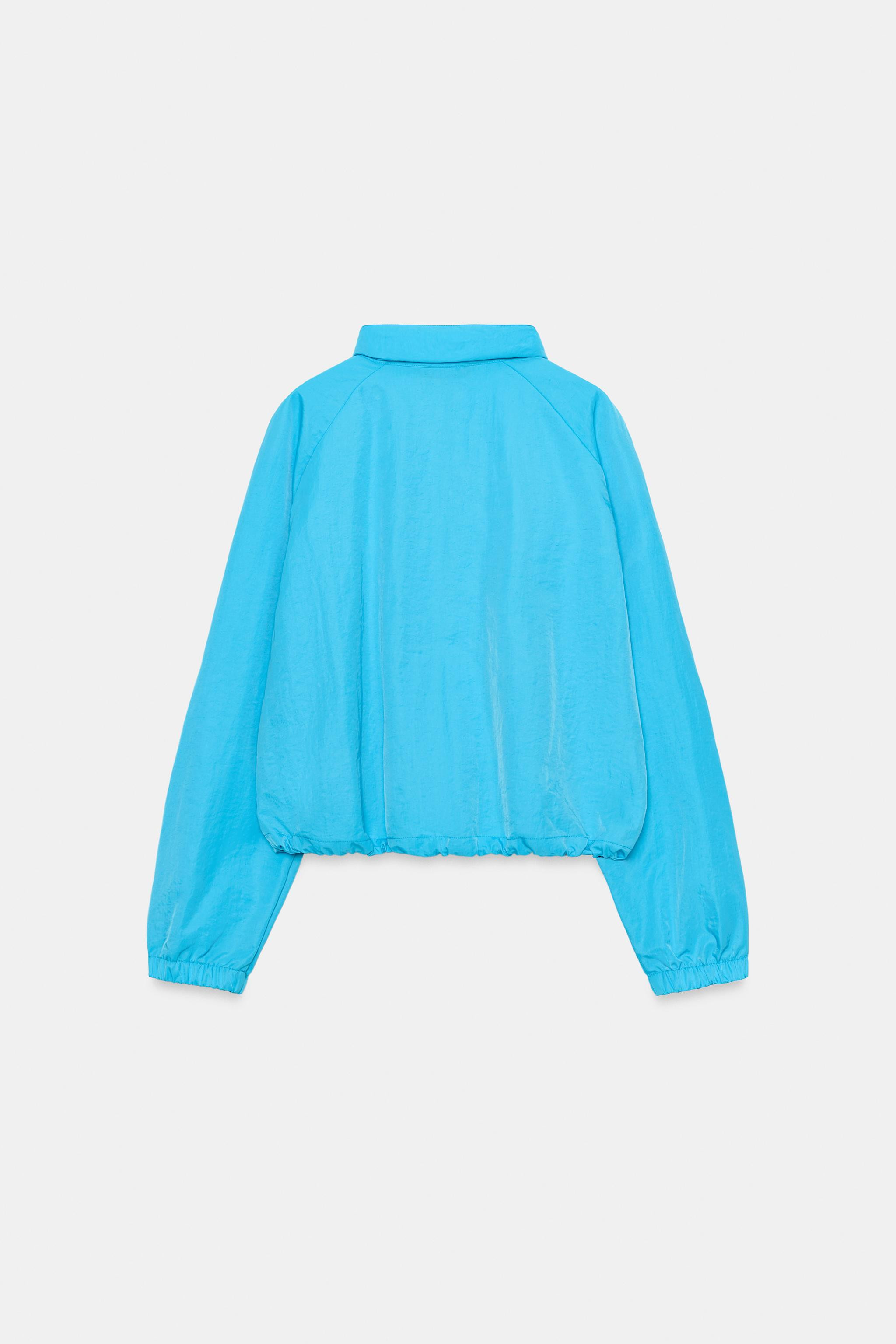 TECHNICAL FABRIC ZIP JACKET | Zara US