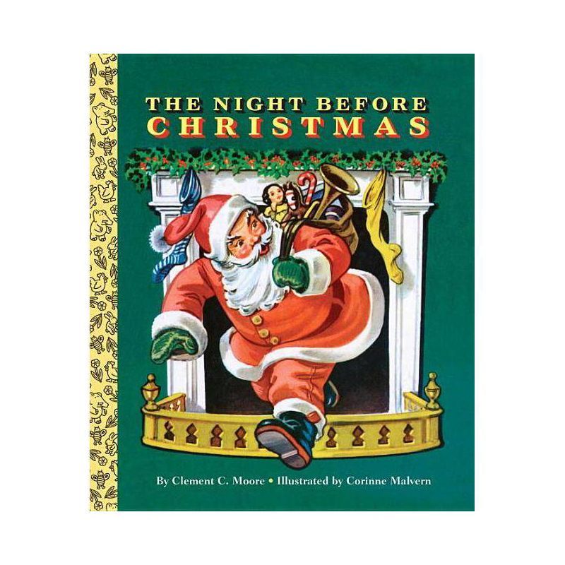 The Night Before Christmas - (Big Golden Board Book) by  Clement C Moore (Board Book) | Target