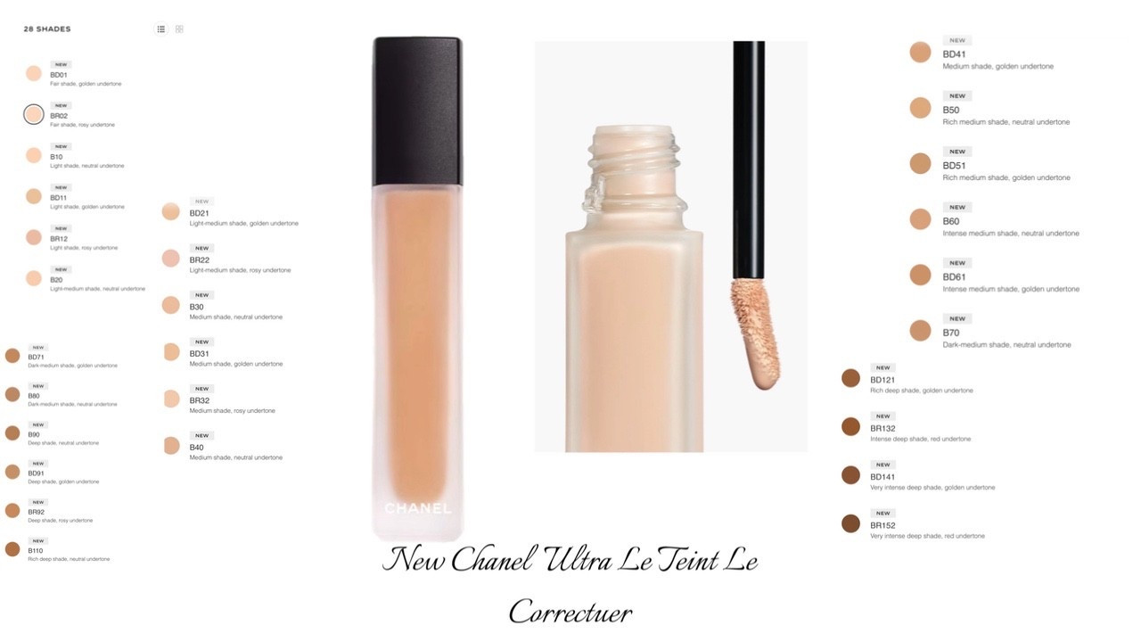 New! Chanel Ultra Le Teint Concealer. 28 shades. $53. Plus two new correcting concealers as well.  This one is so good! 😊 

#LTKBeauty #LTKFindsUnder50