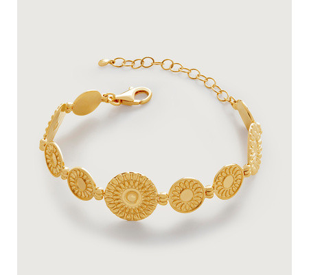 Juno Shield Bracelet | Monica Vinader (Global)