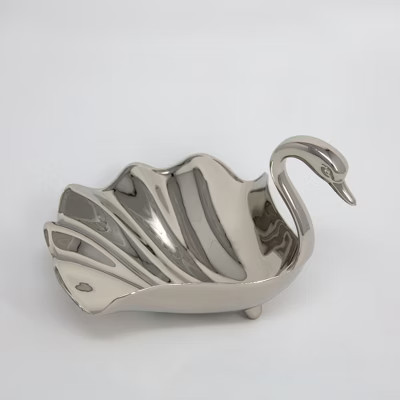 Jiallo Large swan dish - 7 X 6 1/4 X 4 1/2" | Target