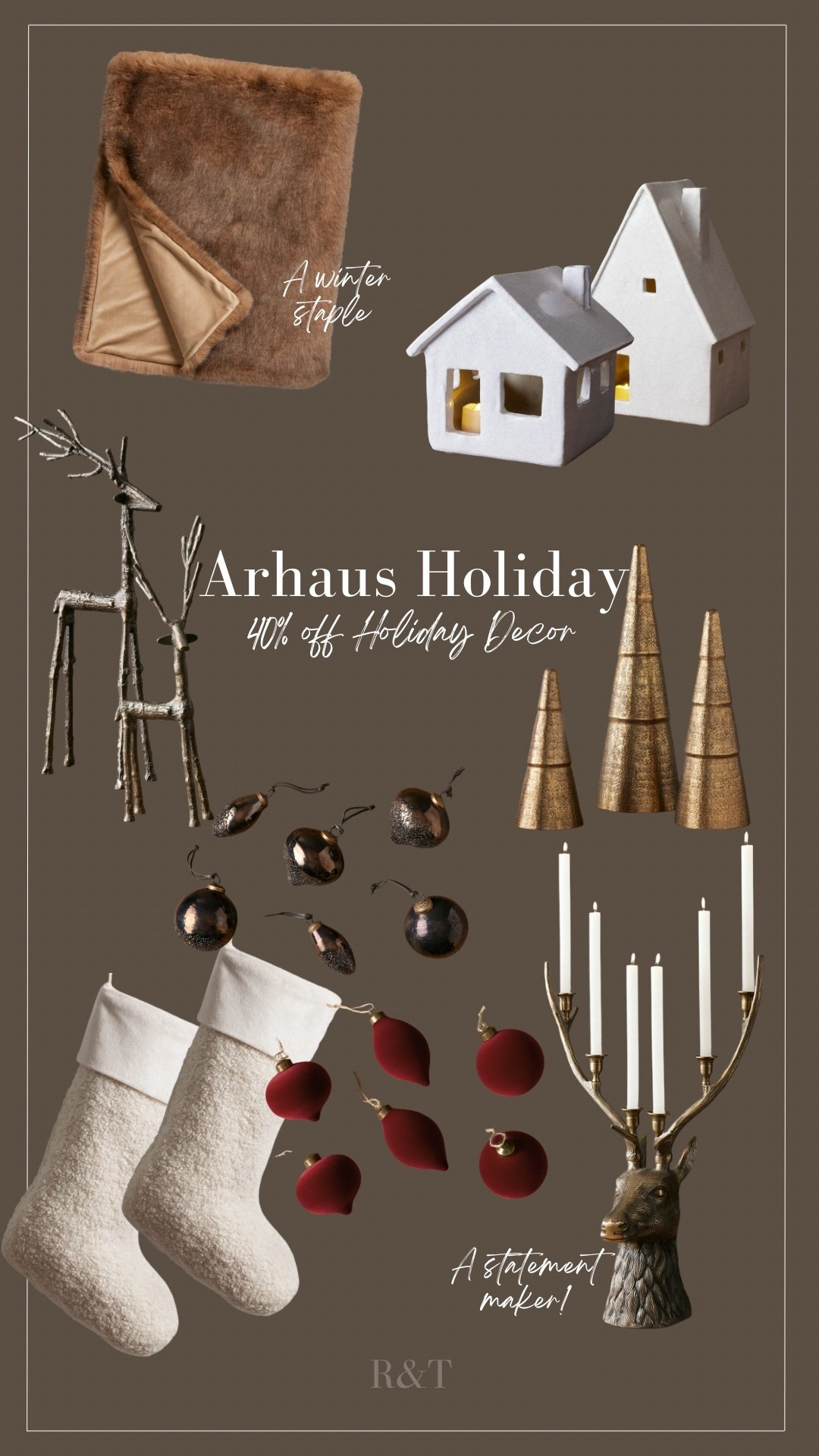 A great deal for holiday decor lovers! 40% off Arhaus holiday  

#LTKCyberWeek #LTKGiftGuide #LTKHoliday