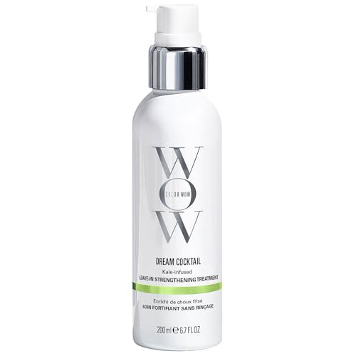 COLOR WOW Dream Cocktail Kale Infused Leave-in Treatment – for fragile, damaged hair | Reduce hair breakage by 50% in a single use | Powerful heat protectant | Amazon (US)