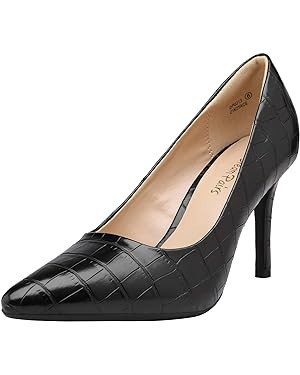 DREAM PAIRS Women's High Stiletto Heels Pointed Toe Pumps Shoes | Amazon (US)