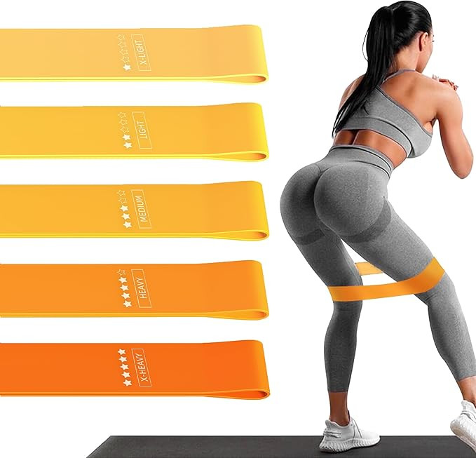 Resistance Loop Exercise Bands, Resistance Bands Exercise Bands for Home Fitness, Stretching, Str... | Amazon (US)