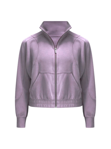 Brushed Softstreme Funnel-Neck Zip Up | Women's Hoodies & Sweatshirts | lululemon | Lululemon (US)