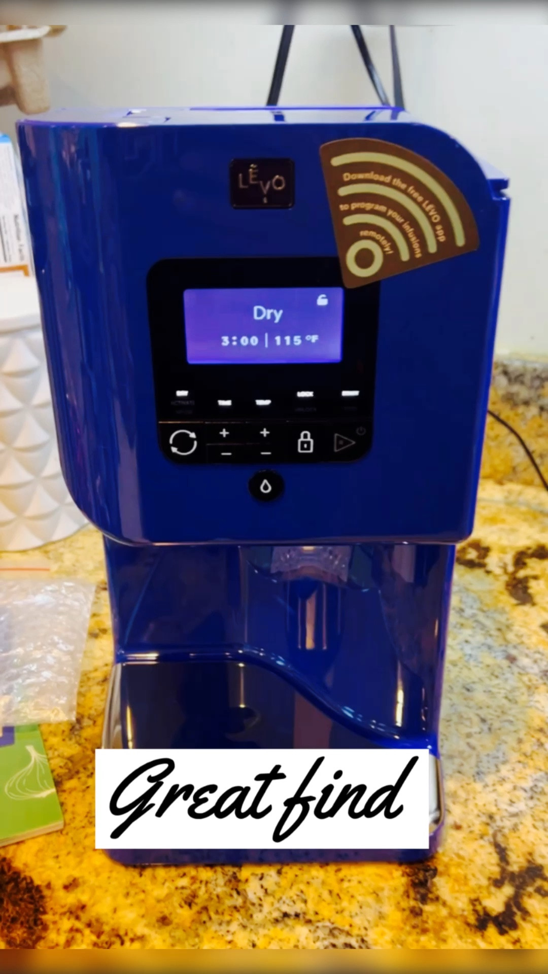 Make infused butters and oils at home.
LĒVO II - Herbal Oil and Butter Infusion Machine - Botanical Decarboxylator, Herb Dryer & Oil Infuser - Mess-Free, Easy to Use - Make Infused Gummies, Brownies, Cookies & Other Treats
Levo 2

#LTKCyberWeek #LTKhome 

#LTKGiftGuide
