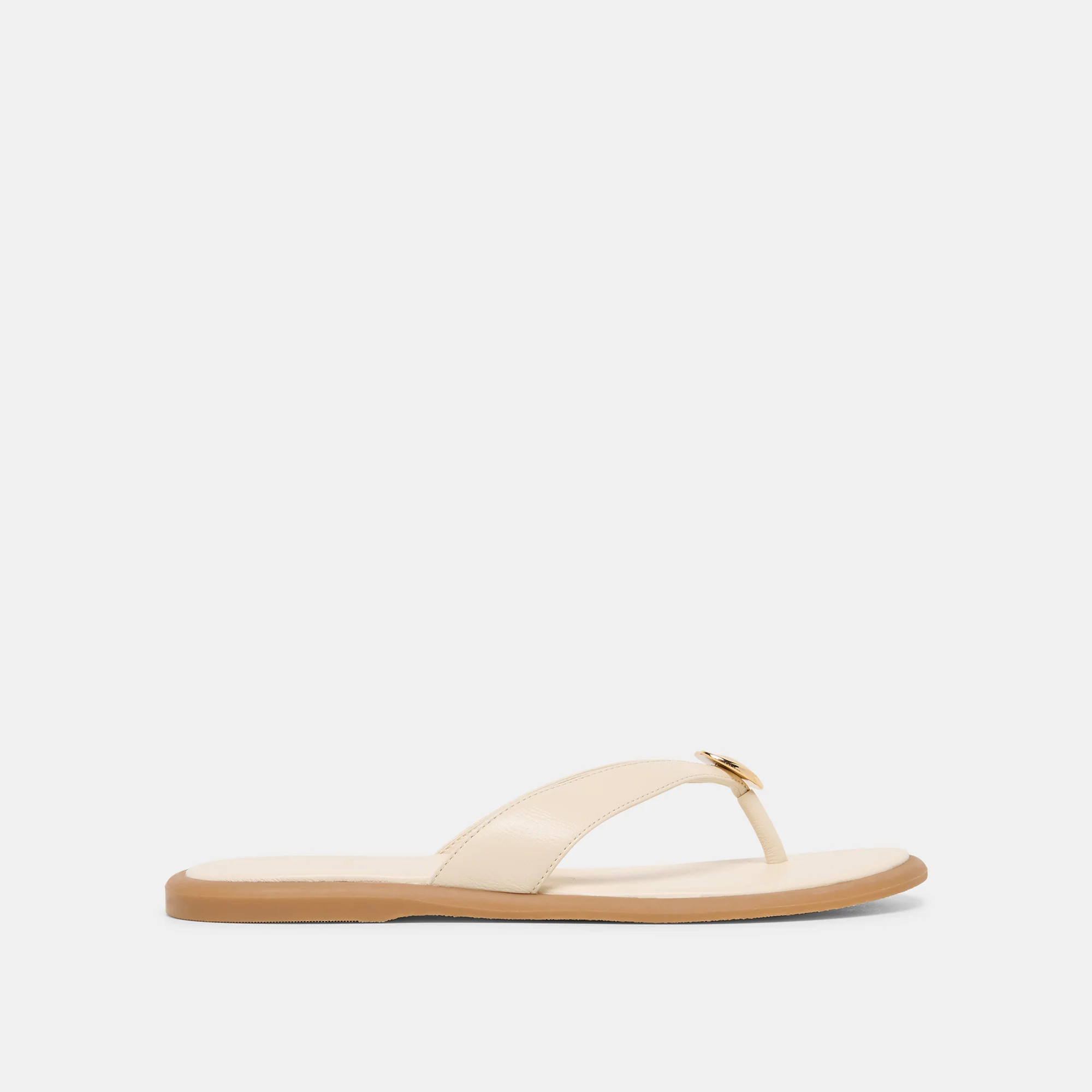 Jaina Sandals Bone Leather | DolceVita.com
