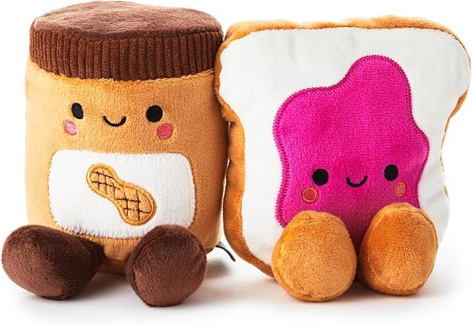 Hallmark Better Together Magnetic Plush (Peanut Butter and Jelly) 5" Stuffed Toys, Easter Gifts f... | Amazon (US)