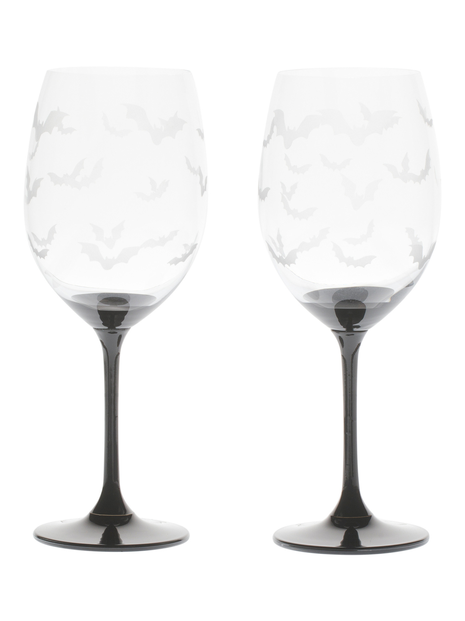 Set Of 2 Bats Glasses | TJ Maxx