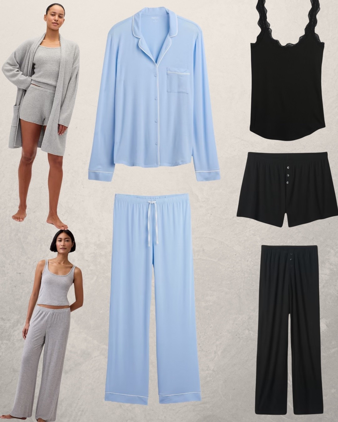 Comfy, cute, and made for real life 🤍
These 2-piece loungewear sets from Gap are my go-to for everything from school drop-offs to cozy nights in. The quality is SO good, and they look put together without even trying 🙌

Perfect for spring layering, travel days, or just feeling comfy and confident at home ✨

#LTKStyle #LTKFinds #MomStyle #CozyFits #GapStyle