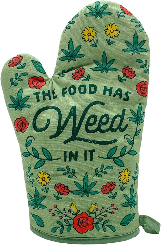 The Food Has Weed In It Funny Marijuana 420 Novelty Kitchen Accessories | Amazon (US)