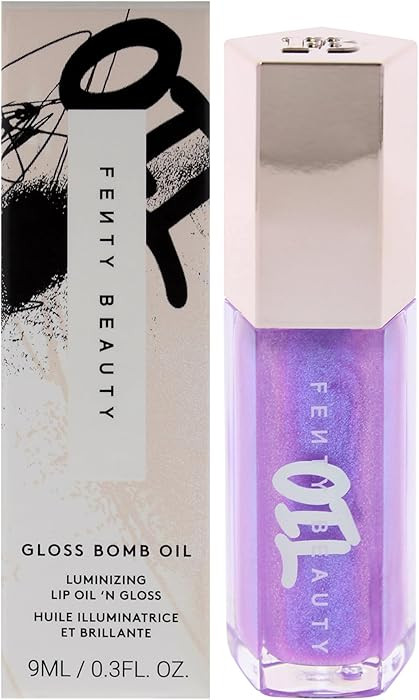 Gloss Bomb Luminizing Lip Oil N Gloss - 02 Miss Jellyfish by Fenty Beauty for Women - 0.3 oz Lip ... | Amazon (US)