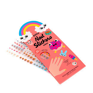 OMY Small Easy-Application Nail Stickers Kawaii Cuteness Pkg/200 | The Container Store