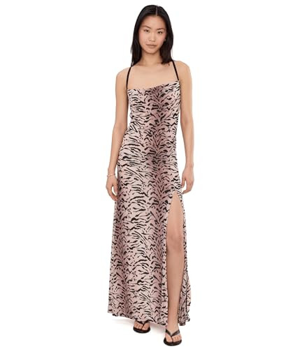 Free People Womens Concrete Jungle Maxi SlipCocoa ComboSmall | Amazon (US)
