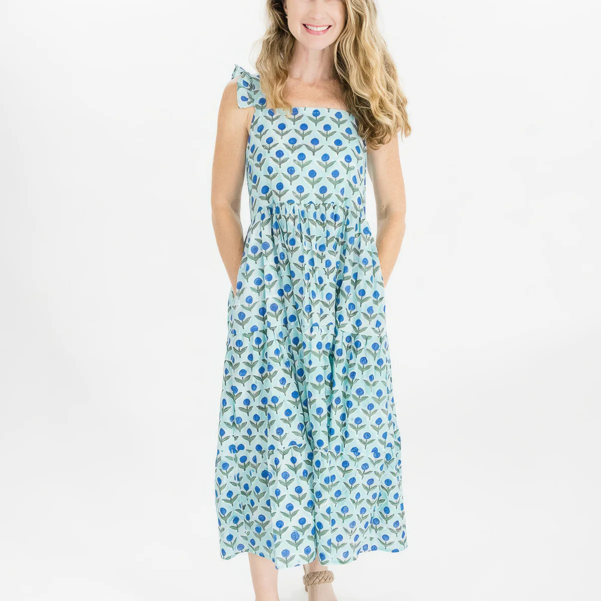 Mae Midi | Aruba Blue | The Coastal Crane