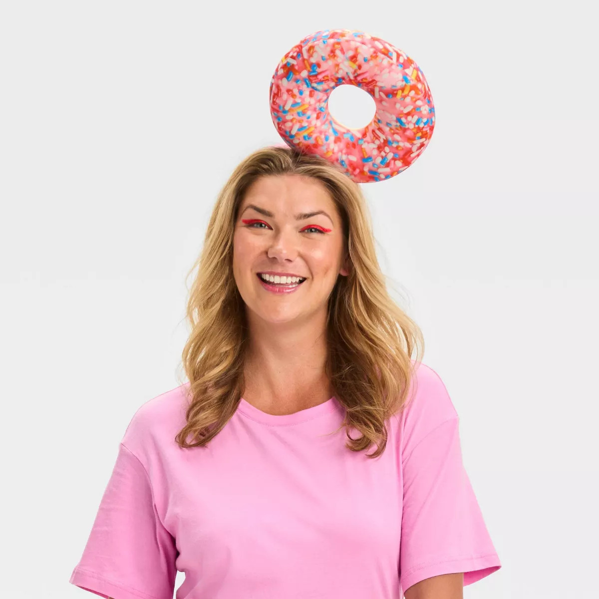Adult Strawberry Donut Fascinator Halloween Headpiece - Hyde and EEK! Boutique™ | Target