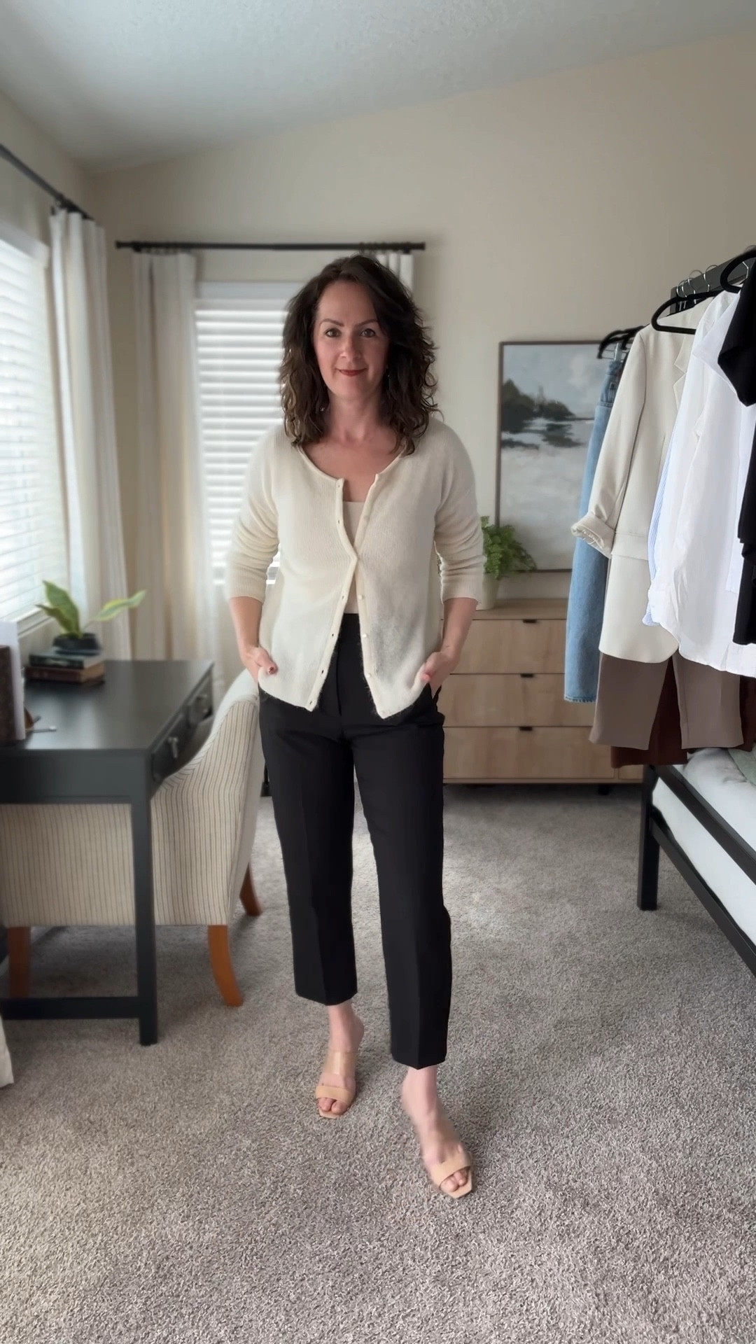 Borrow pieces from your winter wardrobe and add them to your spring wardrobe to create great transitional outfits. Layering a soft knit over a tea or tank is a great way to repurpose your winter items in the spring.

#LTKstyletip #LTKSeasonal #LTKover40