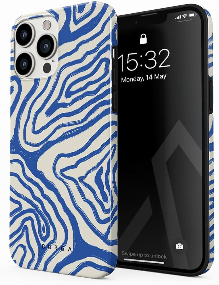 BURGA Phone Case Compatible with iPhone 14 PRO MAX - Hybrid 2-Layer Hard Shell + Silicone Protect... | Amazon (US)