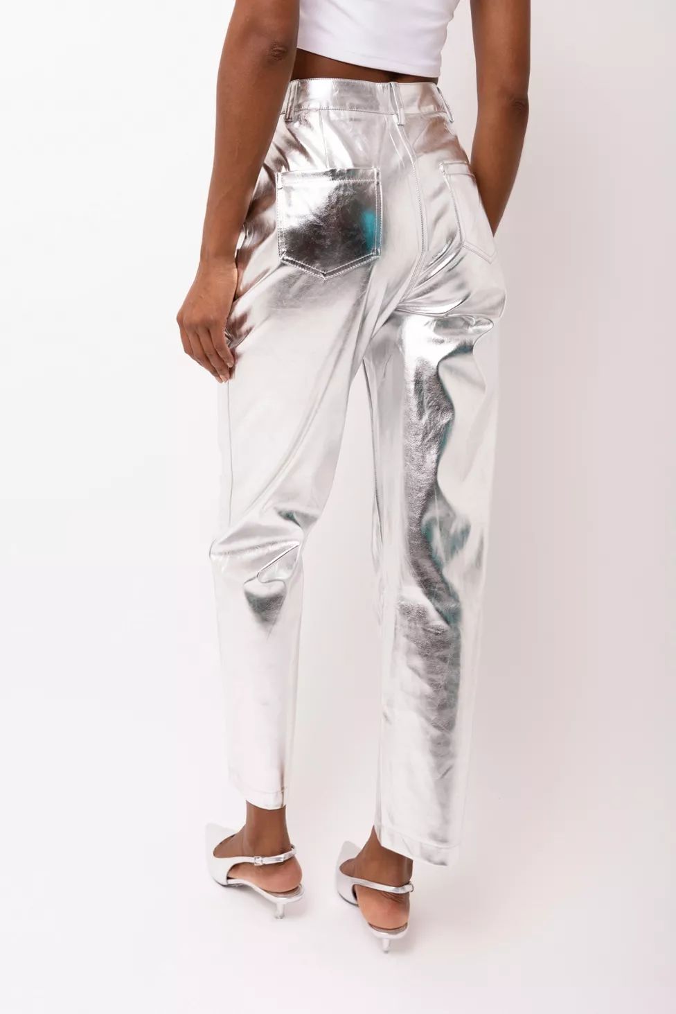 Amy Lynn Metallic Pant | Urban Outfitters (US and RoW)