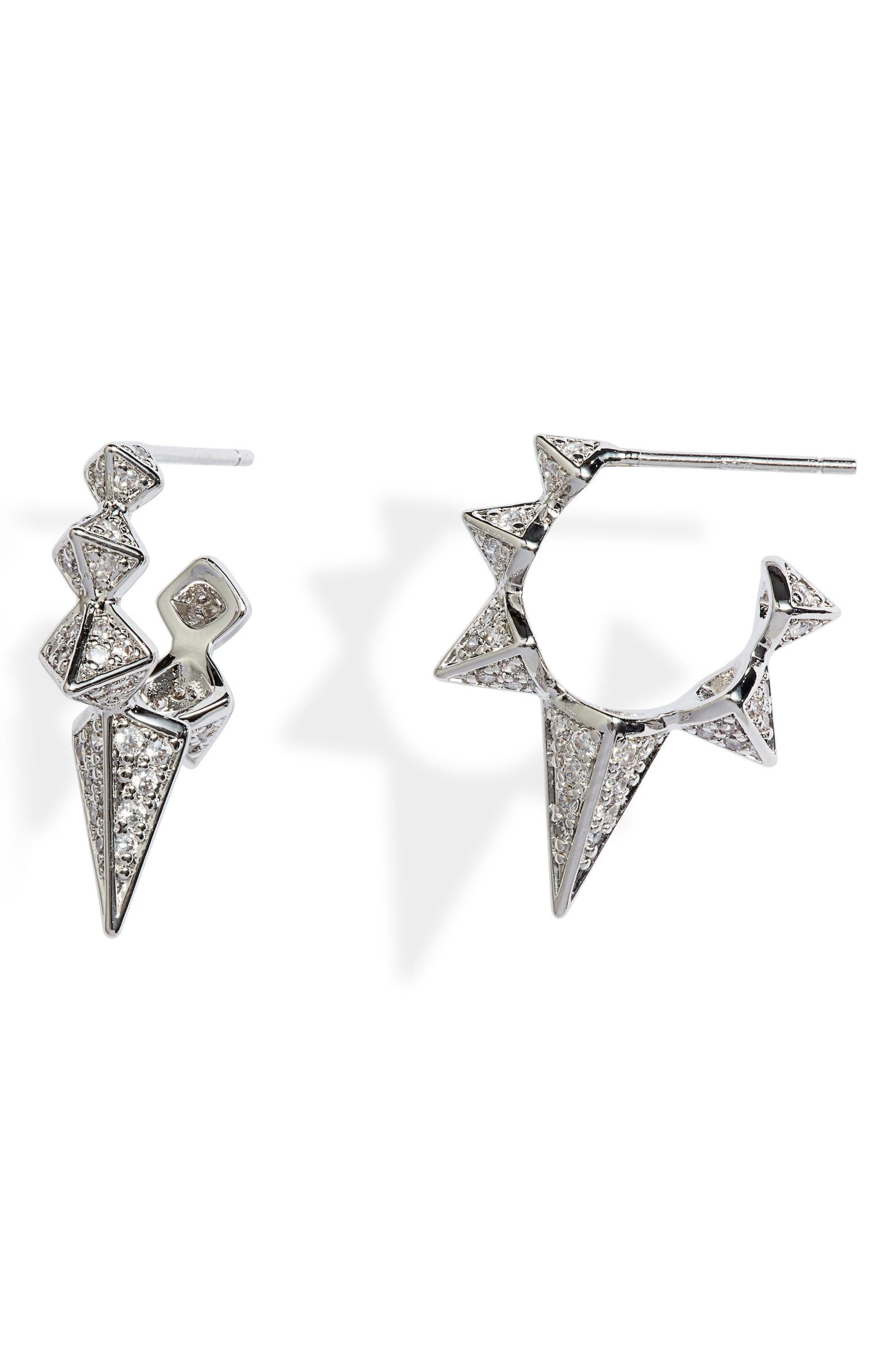 Gabriella Spiked Hoop Earrings | Nordstrom