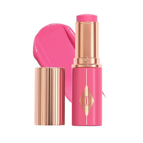 Charlotte Tilbury Unreal Healthy Glow Blush Stick - Buildable Cream Makeup with a Skincare-Infused Formula - Easy to Use, Blendable & Leaves Skin with a Luminous Sheen - Pinky Glow | Amazon (US)