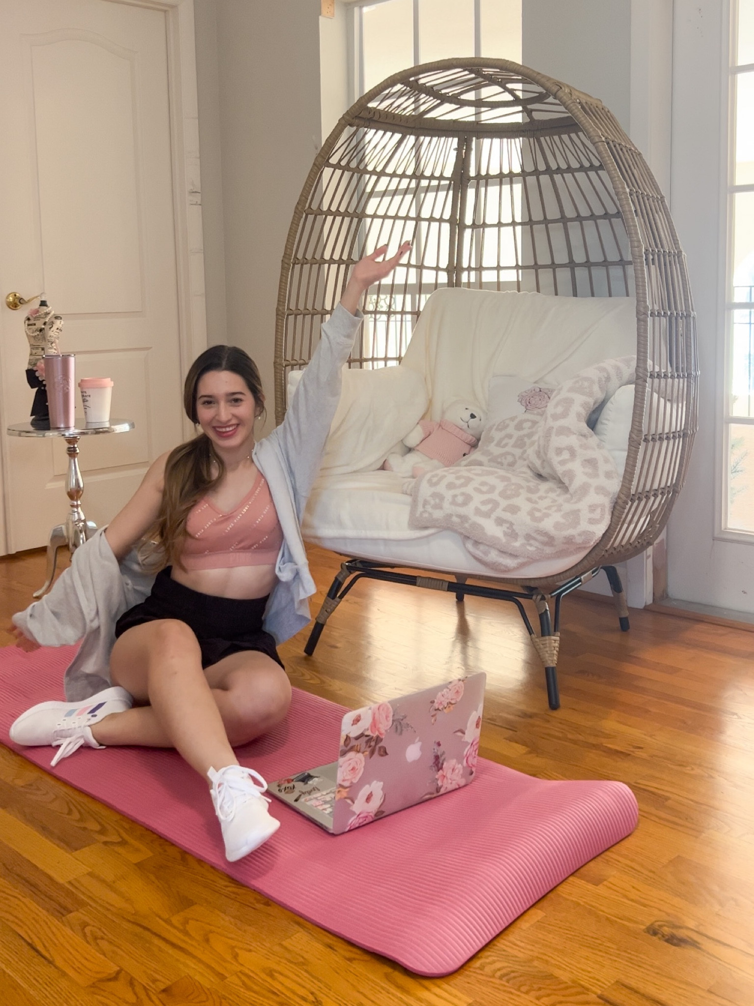 Workout outfits! Doing some pilates and workouts at home, shop my go-to at home workout essentials.

Yoga, fitness looks, workout sets, athletic tops, athletic shorts, workout wear, loungewear, lounge set, fitness set, gym outfit, running shoes, tennis shoes, water bottle, sports bra, vs pink, yoga mat, Victoria Secret pink 

#LTKstyletip #LTKFind #LTKhome #LTKfit #LTKunder100