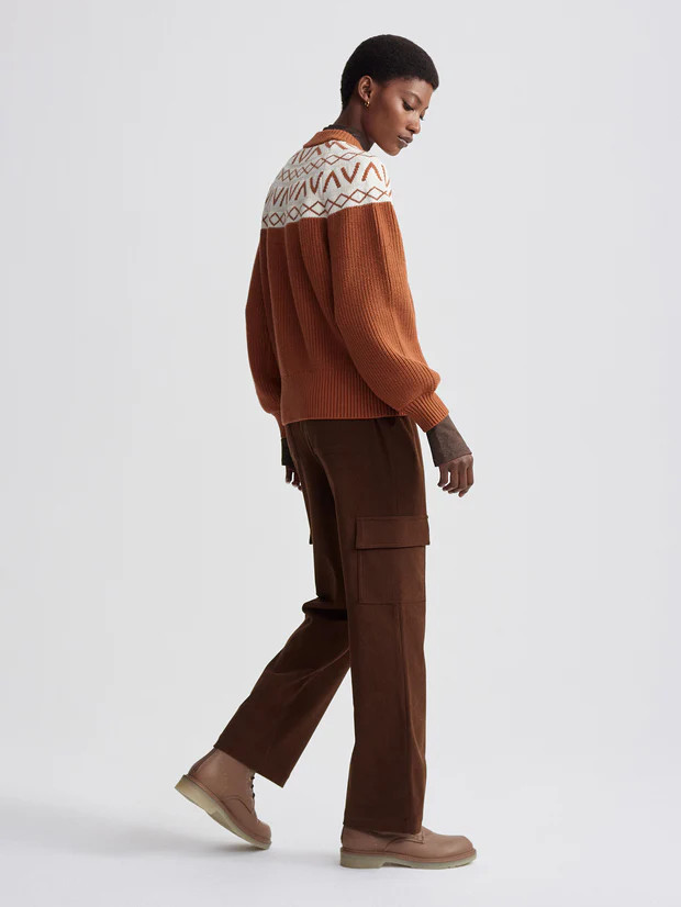 Alys Fairisle Knit Jacket | Varley UK | Varley UK